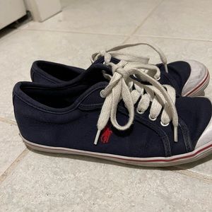 Navy blue Ralph Lauren shoes
